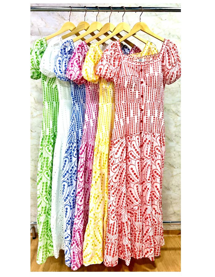 Vestido de lese best sale colorido