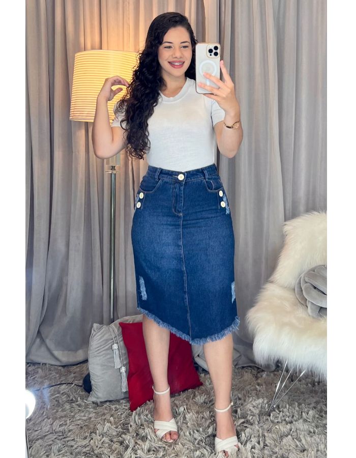Saia sales jeans gospel